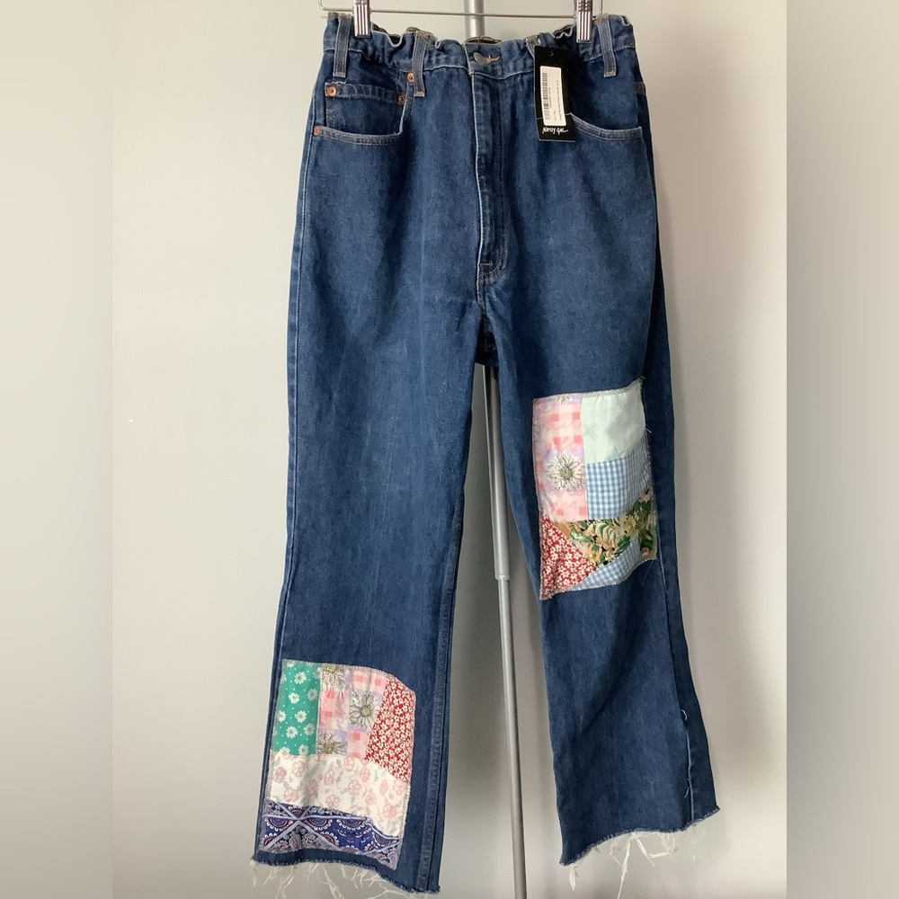 ⭐️HP⭐️Vintage Levi by Nasty Gal Jeans~Reworked by Nasty Gal - Picture 13 of 14